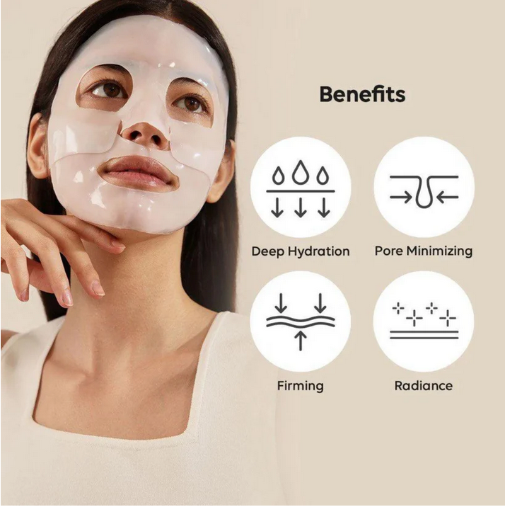 Korean Collagen Mask, Before And After