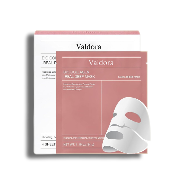 Korean Collagen Mask, Front View